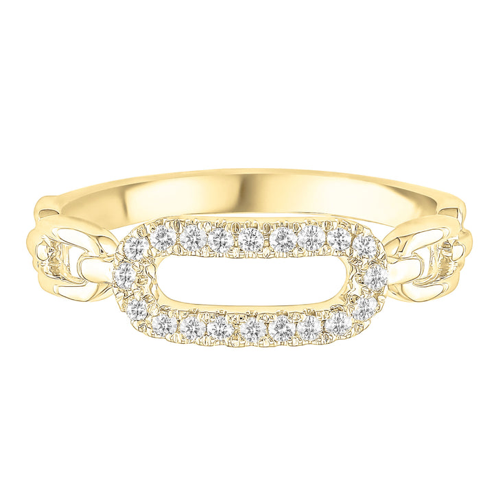 Diamond Ring in 10K Yellow Gold (1/7 ct. tw.)