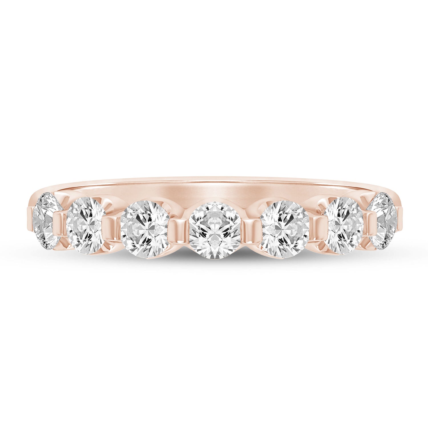Diamond Anniversary Band in 14K Rose Gold (1 ct. tw.)