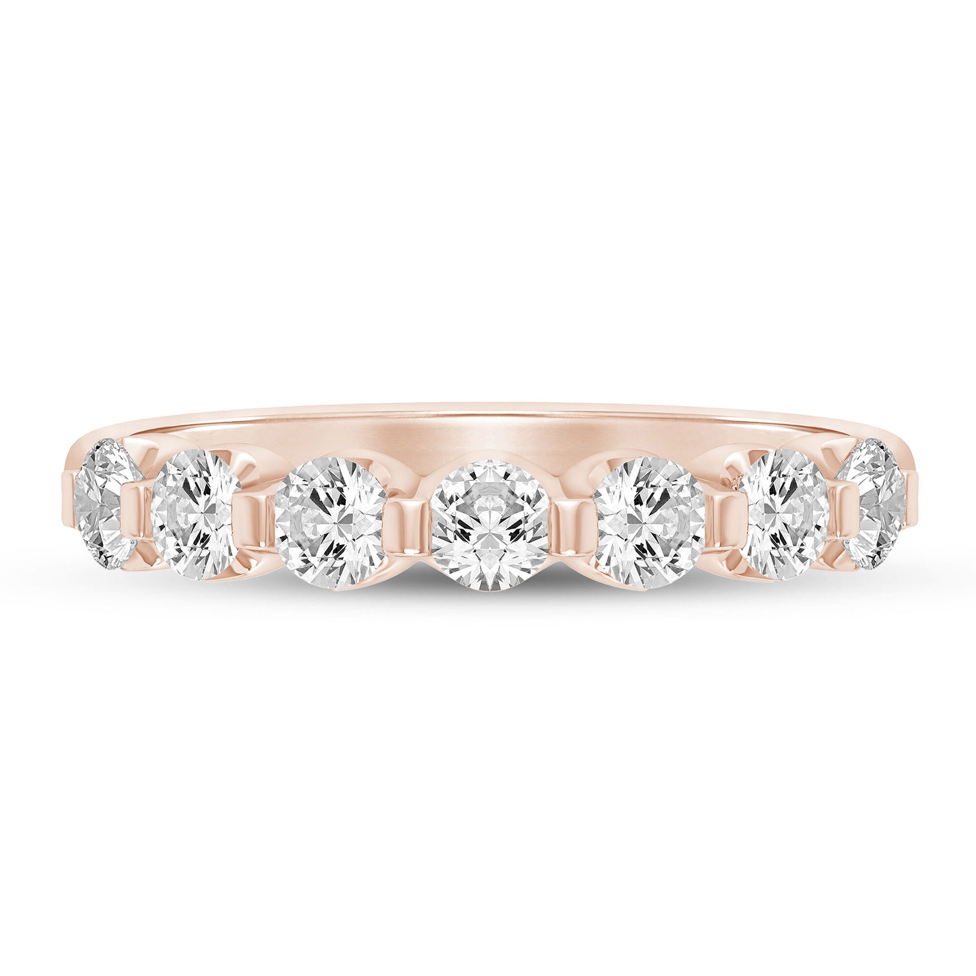 Diamond Anniversary Band in 14K Rose Gold (1 ct. tw.)