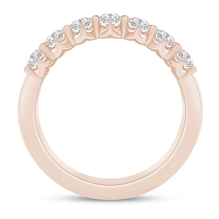 Diamond Anniversary Band in 14K Rose Gold (1/2 ct. tw.)