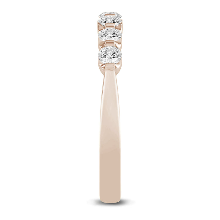 Diamond Anniversary Band in 14K Rose Gold (1/2 ct. tw.)