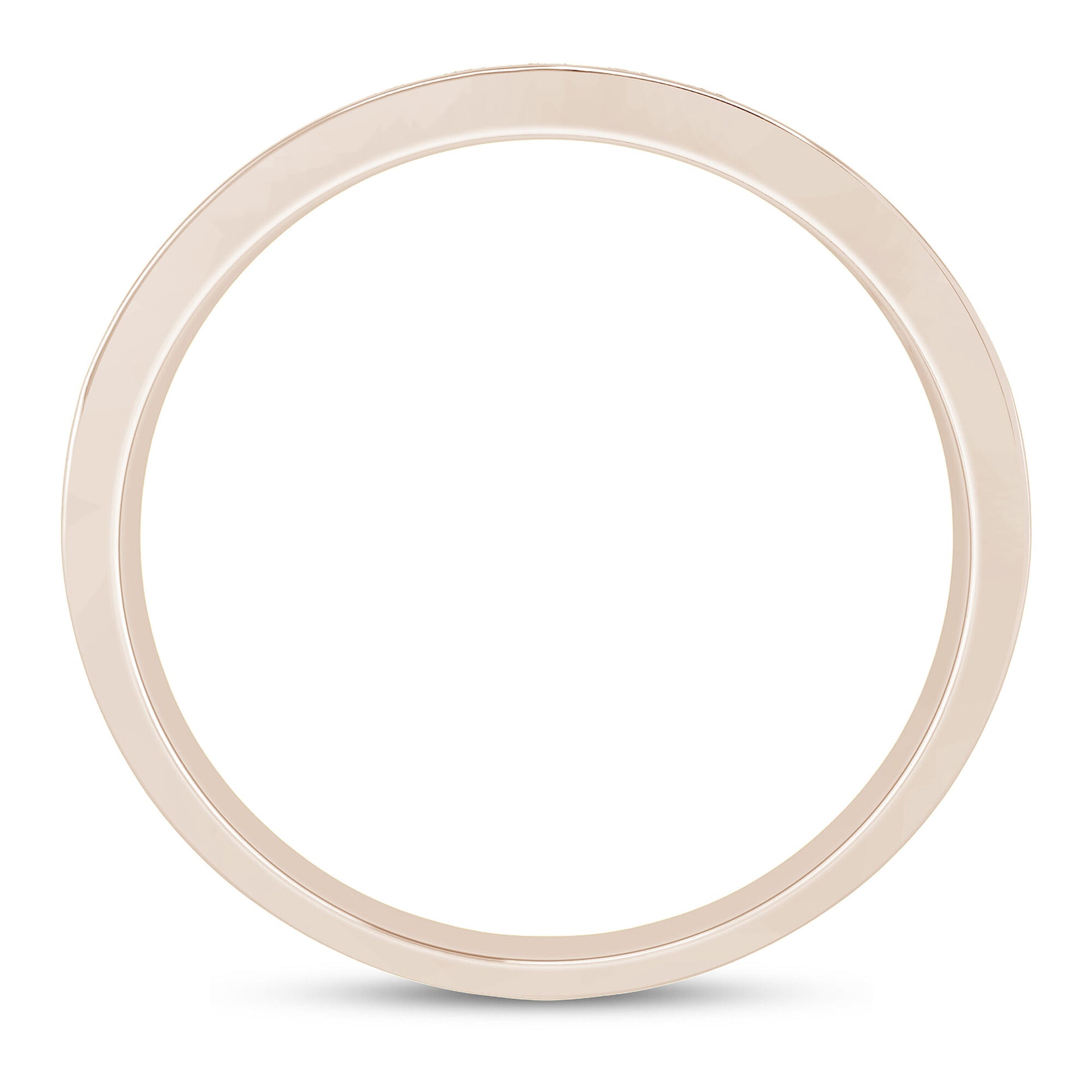 Diamond Wedding Band in 14K Rose Gold (1/7 ct. tw.)