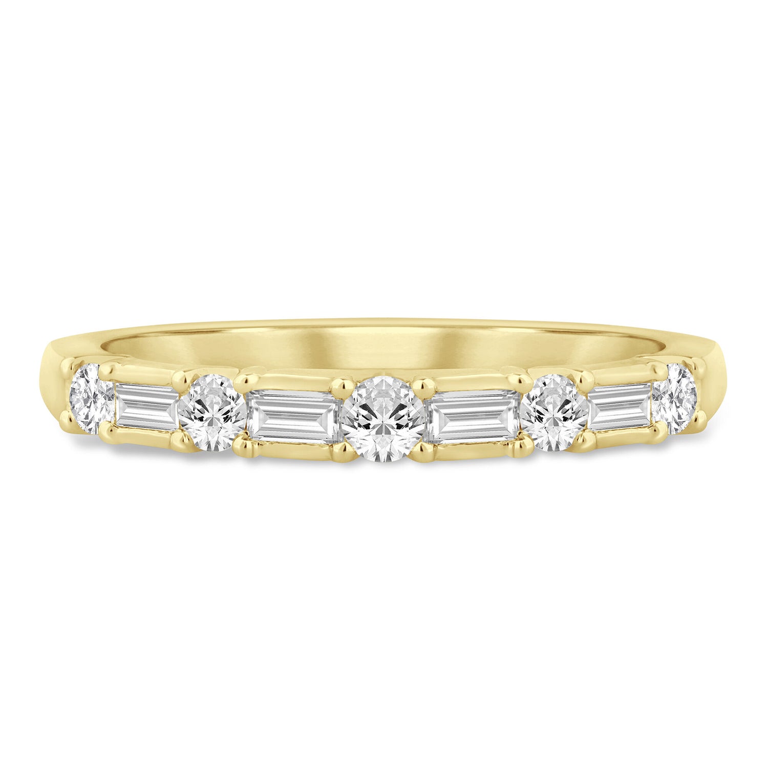 3/8 ct. tw. Diamond Anniversary Band in 14K Yellow Gold