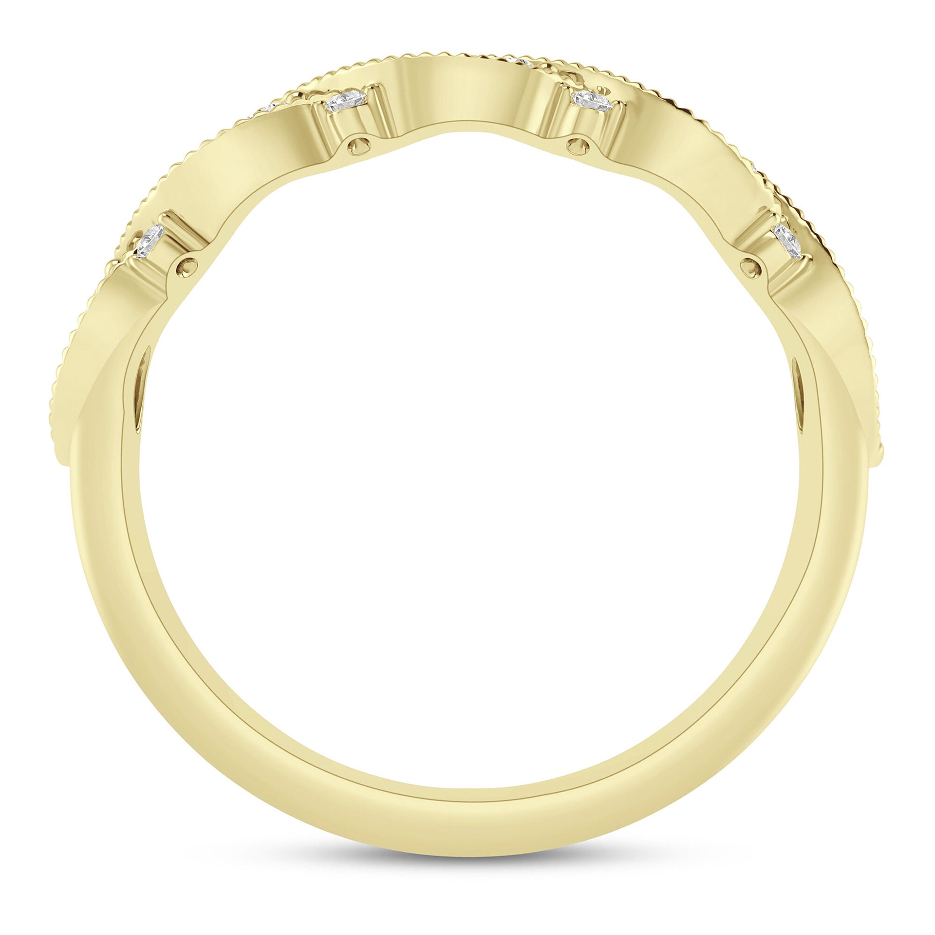 Diamond Anniversary Band in 10K Yellow Gold (1/4 ct. tw.)