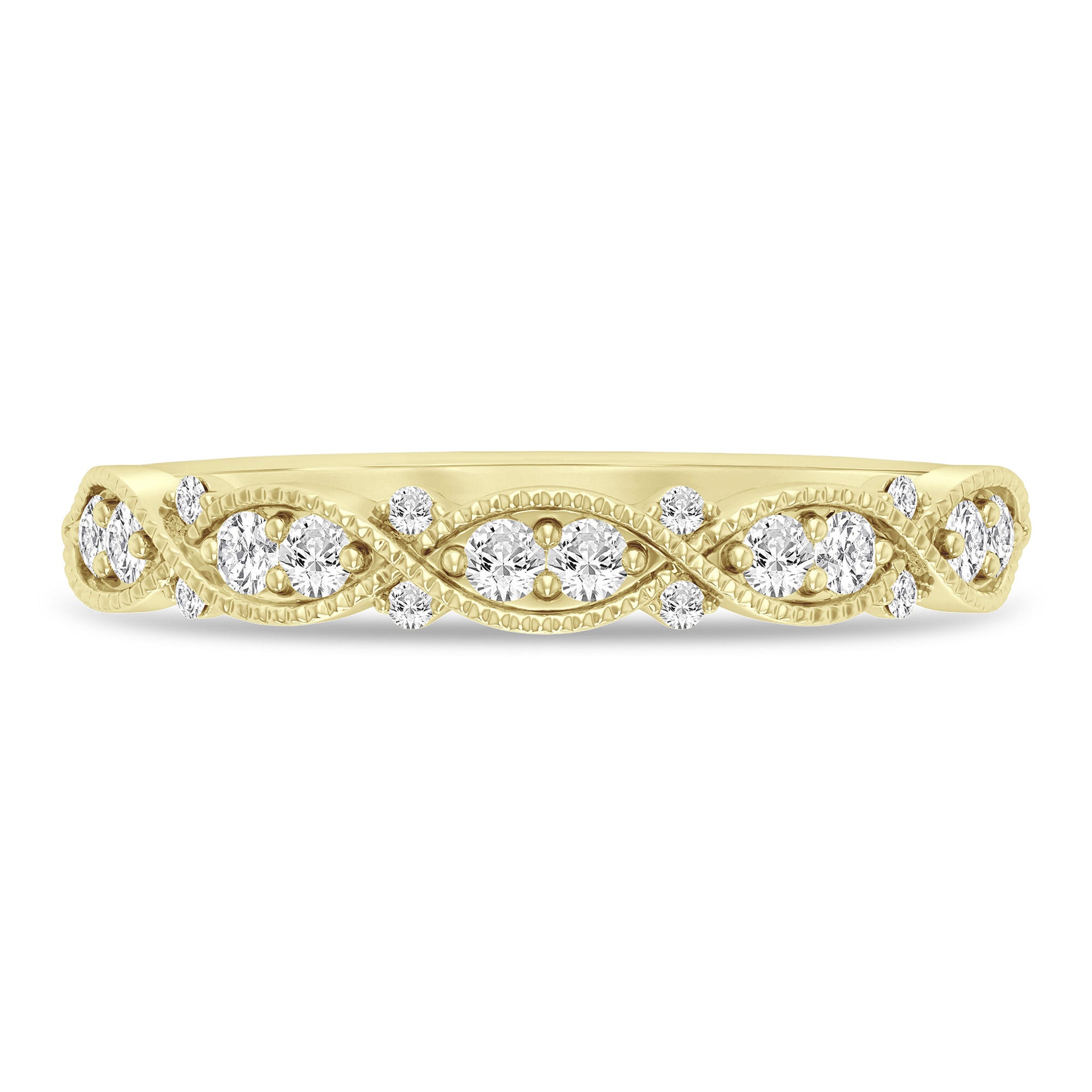 Diamond Anniversary Band in 10K Yellow Gold (1/4 ct. tw.)