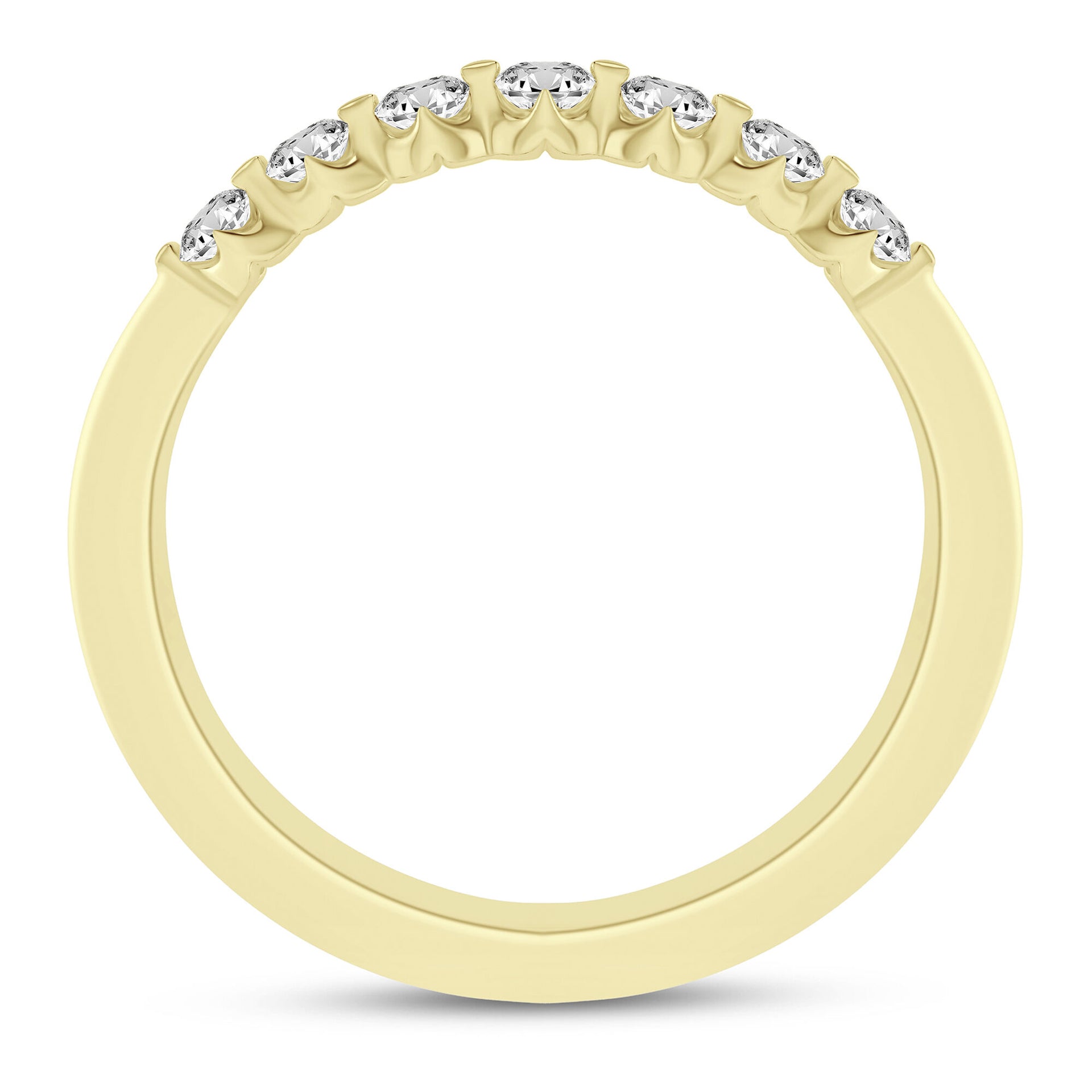 Diamond Anniversary Band in 14K Yellow Gold (1/4 ct. tw.)