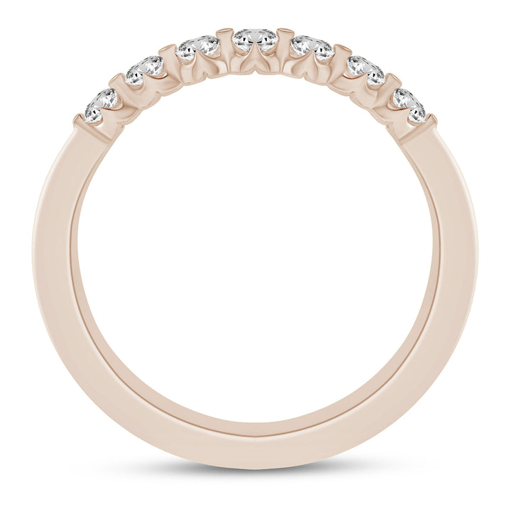 Diamond Anniversary Band in 14K Rose Gold (1/4 ct. tw.)
