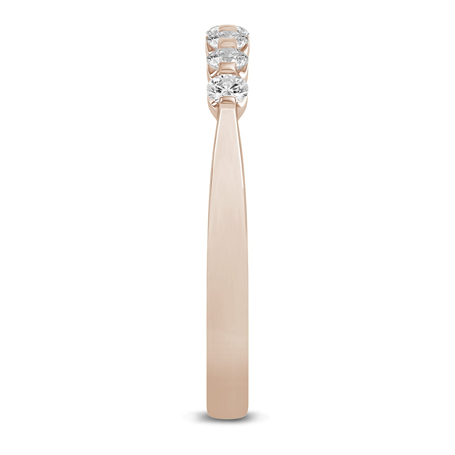 Diamond Anniversary Band in 14K Rose Gold (1/4 ct. tw.)