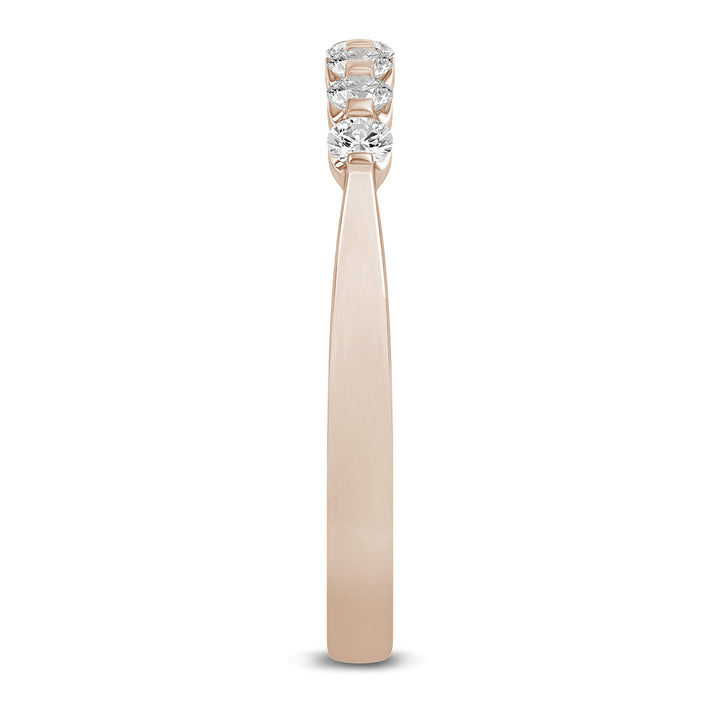 Diamond Anniversary Band in 14K Rose Gold (1/4 ct. tw.)