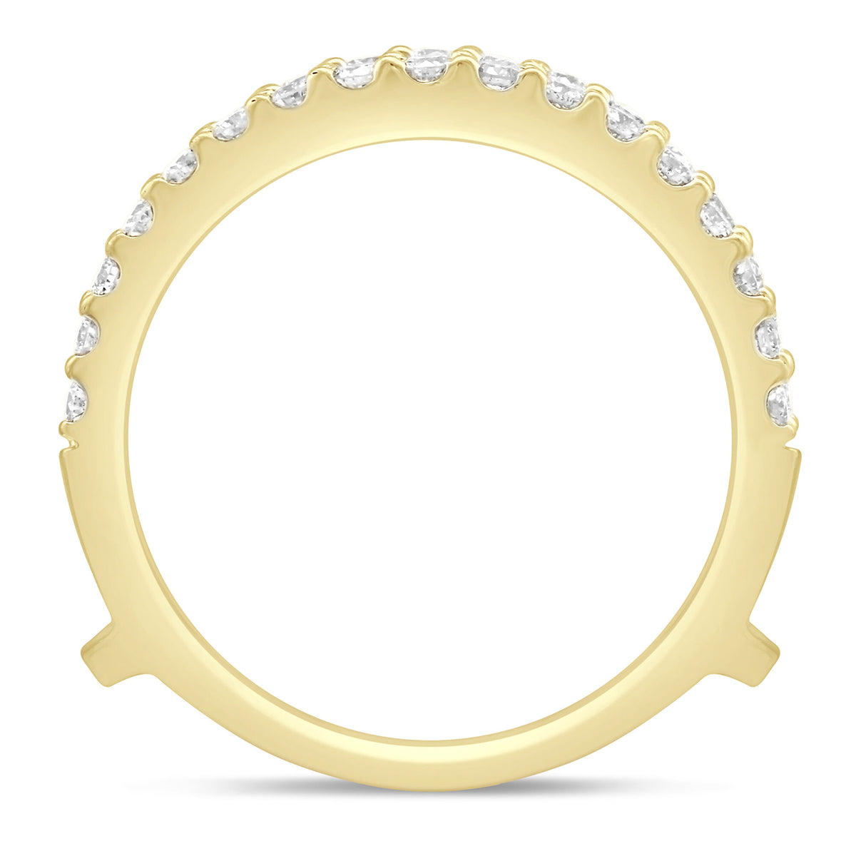 Diamond Chevron Insert in 14K Yellow Gold (1/2 ct. tw.)