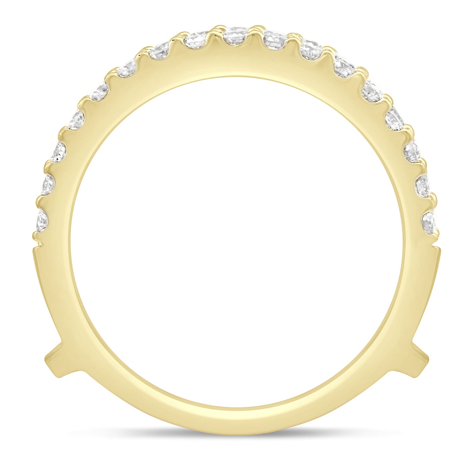Diamond Chevron Insert in 14K Yellow Gold (1/2 ct. tw.)