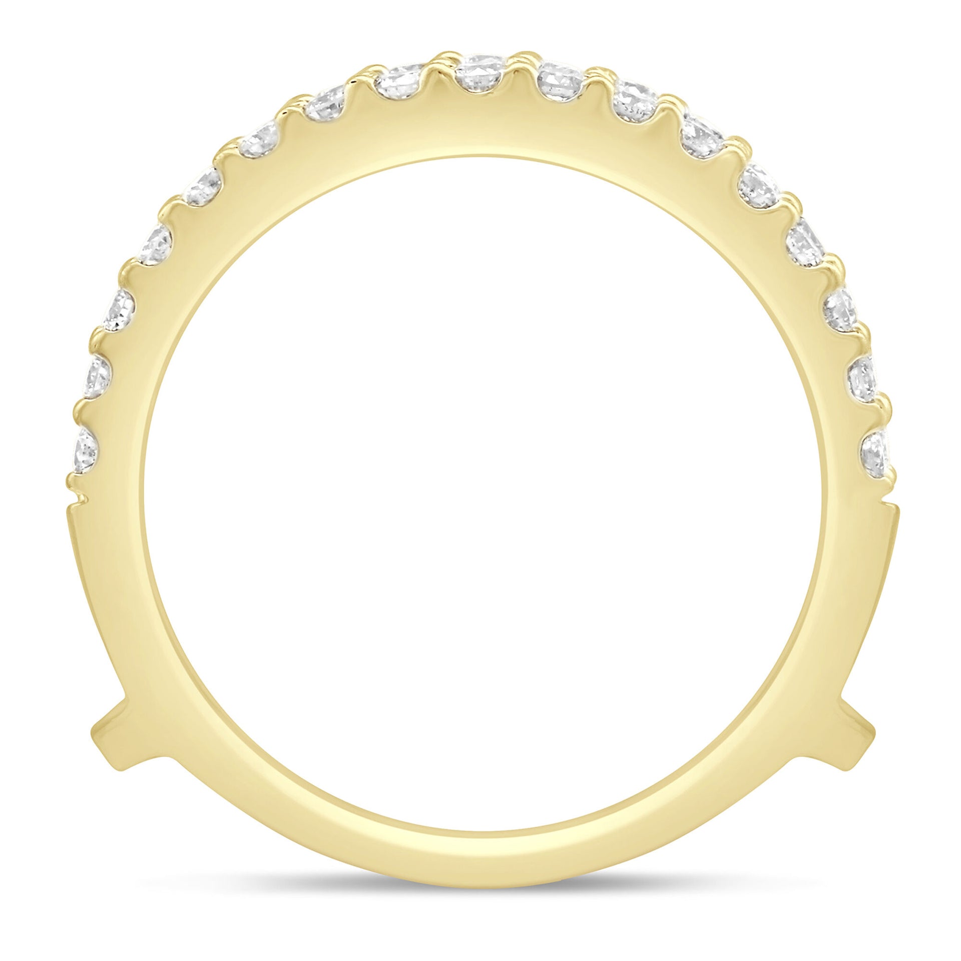Diamond Chevron Insert in 14K Yellow Gold (1/2 ct. tw.)