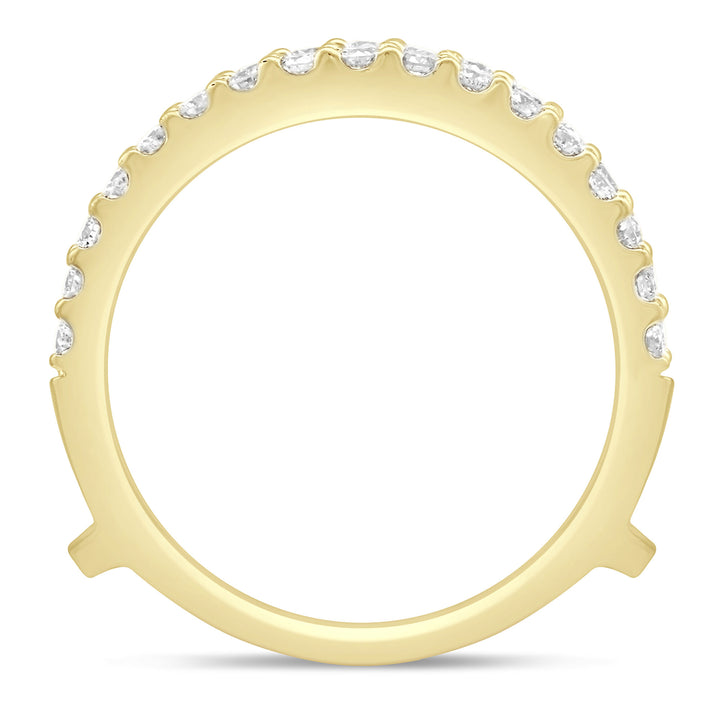 Diamond Chevron Insert in 14K Yellow Gold (1/2 ct. tw.)