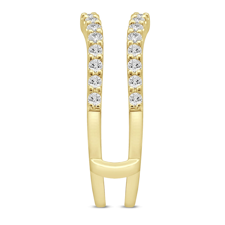 Diamond Chevron Insert in 14K Yellow Gold (1/2 ct. tw.)