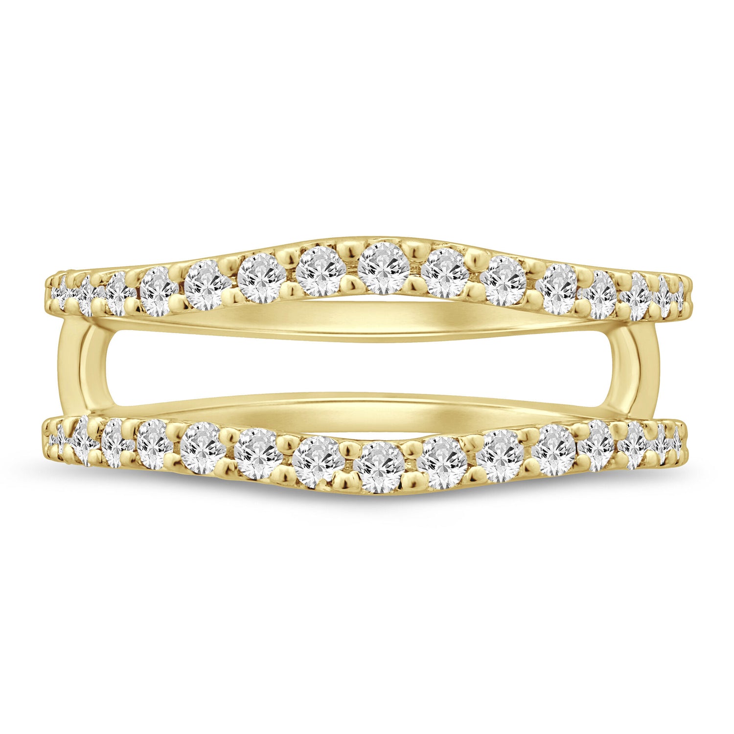 Diamond Chevron Insert in 14K Yellow Gold (1/2 ct. tw.)