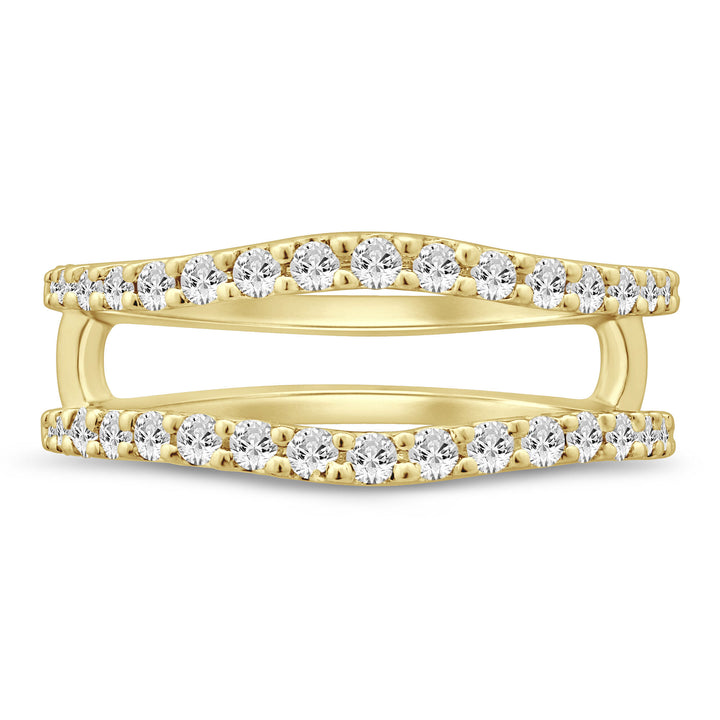 Diamond Chevron Insert in 14K Yellow Gold (1/2 ct. tw.)