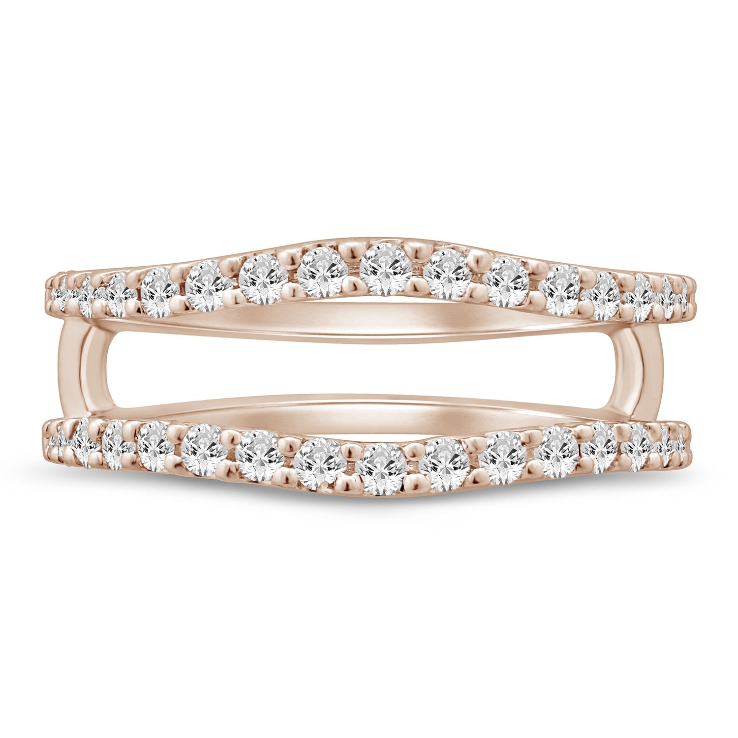 Diamond Chevron Insert in 14K Rose Gold (1/2 ct. tw.)