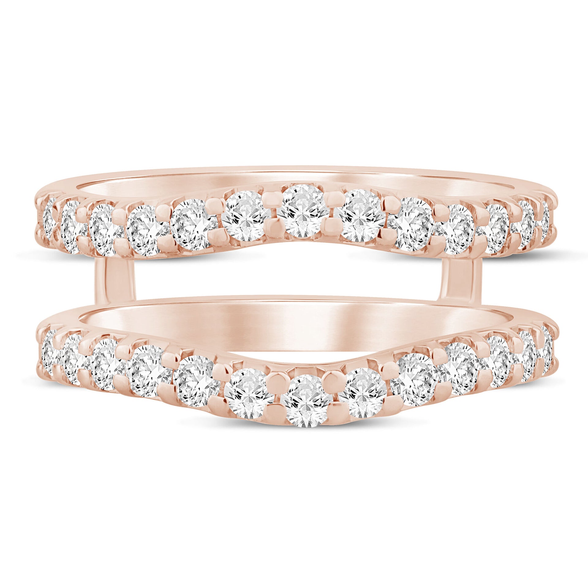 Diamond Insert in 14K Rose Gold (7/8 ct. tw.)