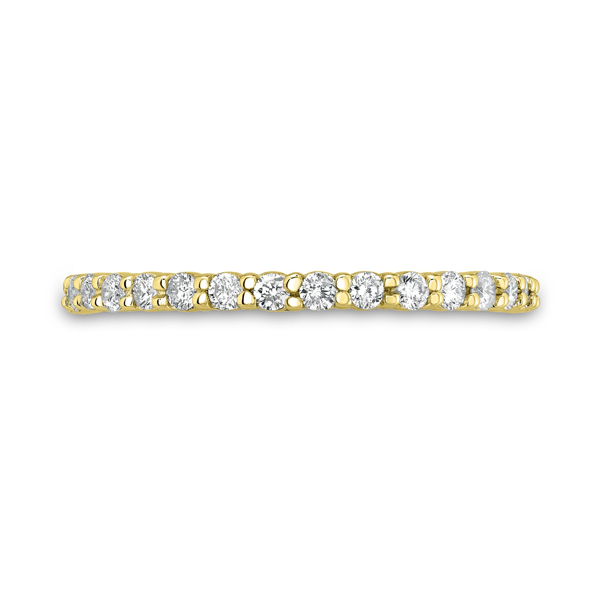 Diamond Anniversary Band in 10K Yellow Gold (1/2 ct. tw.)