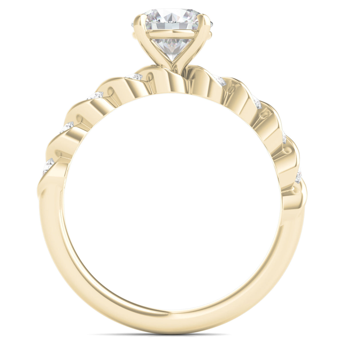 Diamond Engagement Ring in 14K Yellow Gold (1 1/3 ct. tw.)