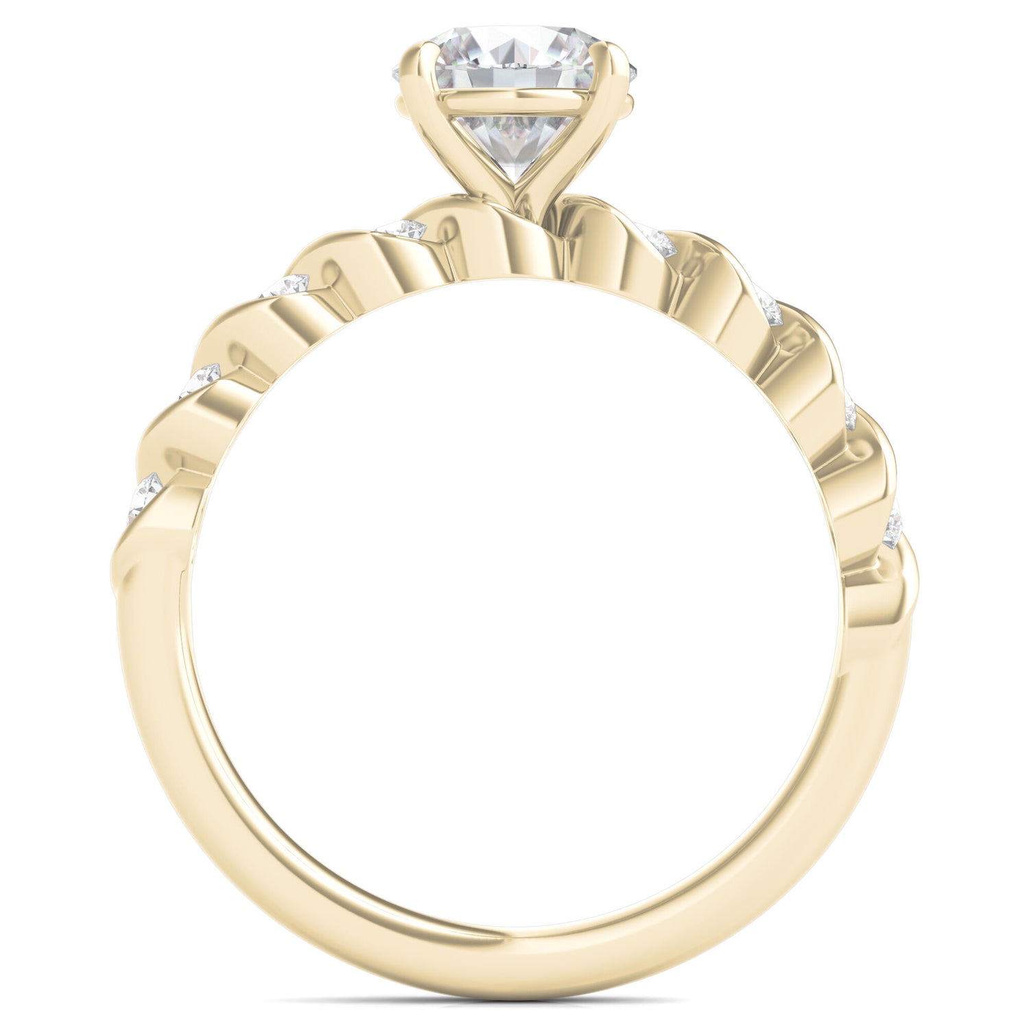 Diamond Engagement Ring in 14K Yellow Gold (1 1/3 ct. tw.)