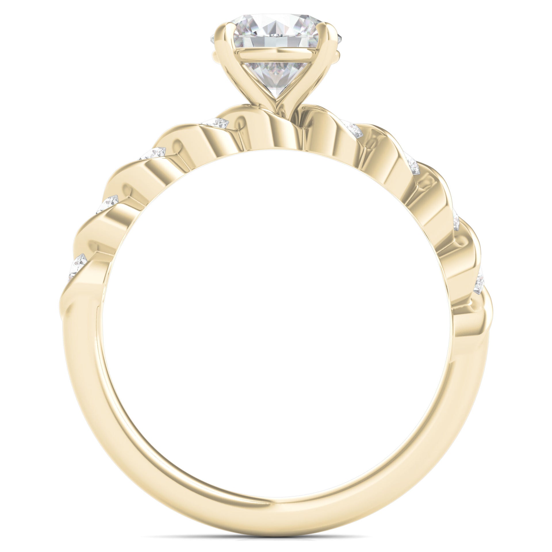 Diamond Engagement Ring in 14K Yellow Gold (1 1/3 ct. tw.)