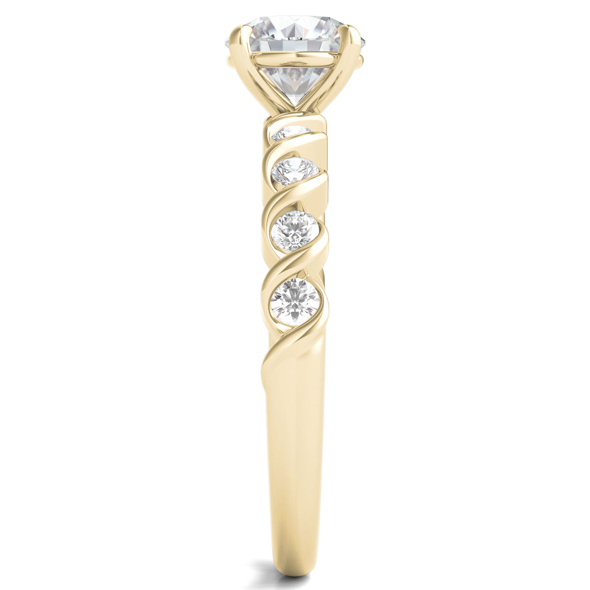 Diamond Engagement Ring in 14K Yellow Gold (1 1/3 ct. tw.)