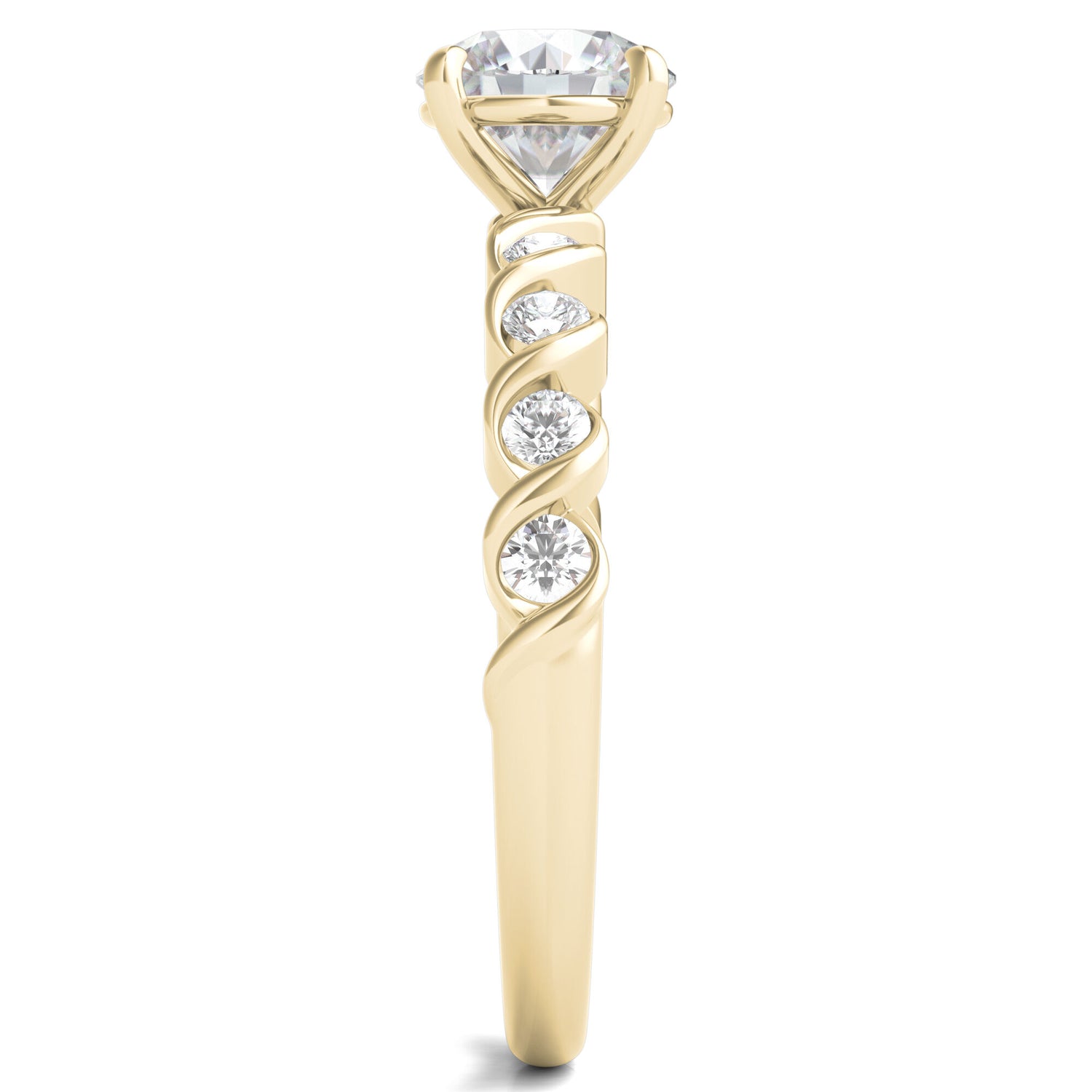 Diamond Engagement Ring in 14K Yellow Gold (1 1/3 ct. tw.)