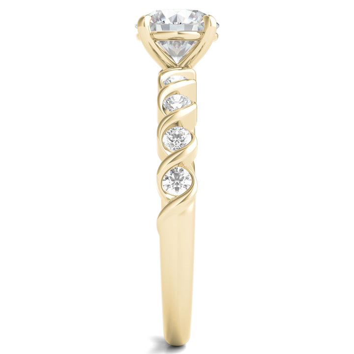 Diamond Engagement Ring in 14K Yellow Gold (1 1/3 ct. tw.)
