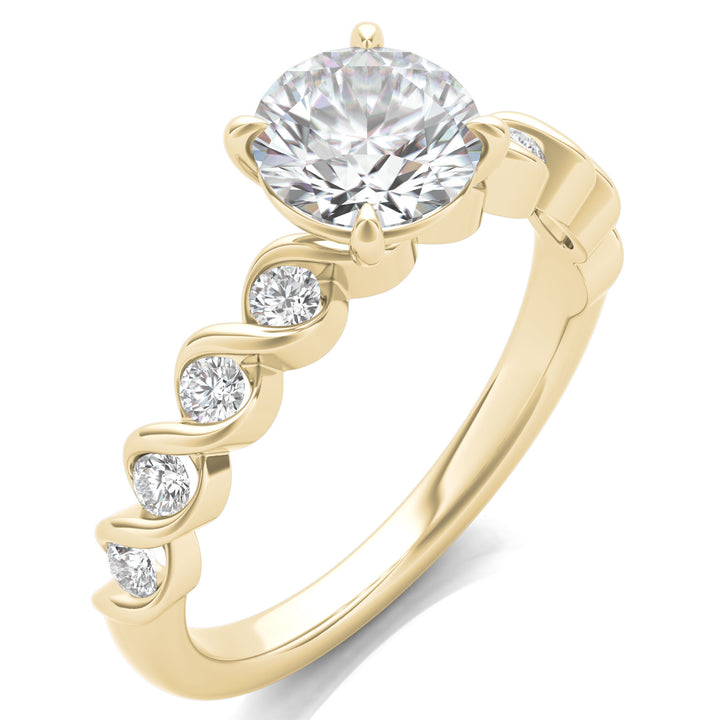 Diamond Engagement Ring in 14K Yellow Gold (1 1/3 ct. tw.)