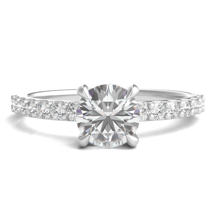Diamond Engagement RIng in 14K White Gold (1 1/2 ct. tw.)