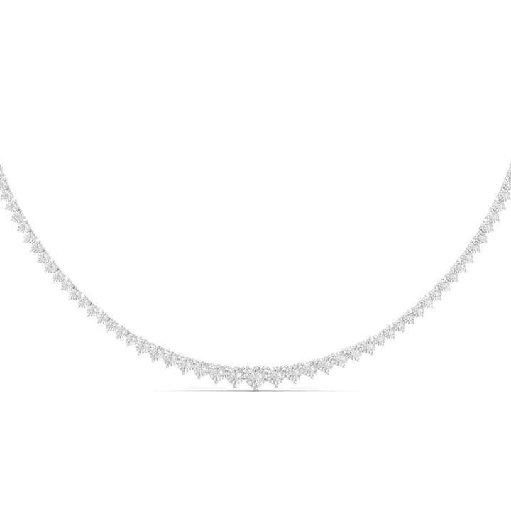4 ct. tw. Diamond Necklace in 14K White Gold