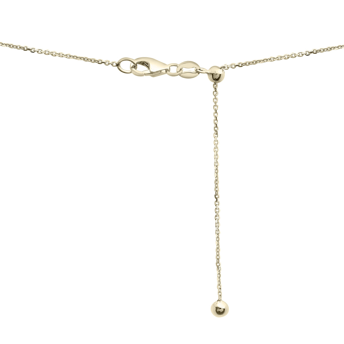 Diamond Bezel Necklace in 10K Yellow Gold (1 ct. tw.)