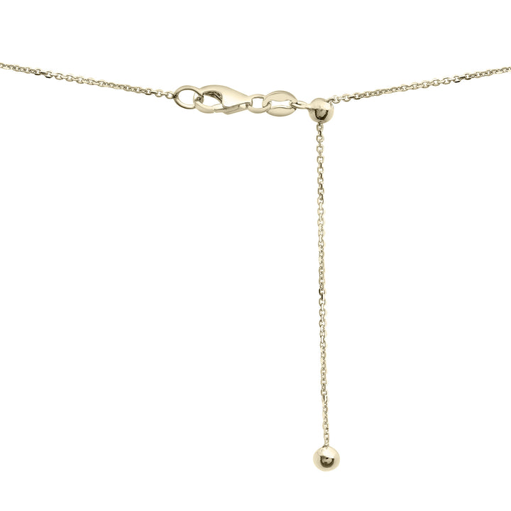 Diamond Bezel Necklace in 10K Yellow Gold (1 ct. tw.)