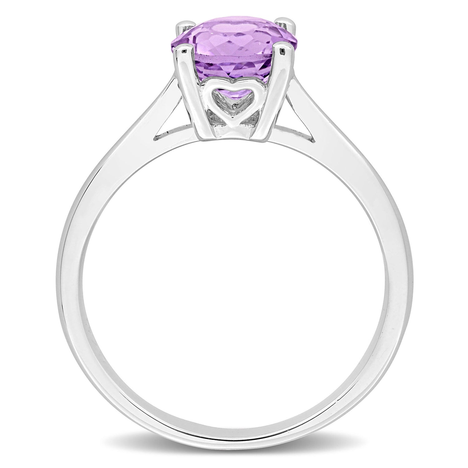 Amethyst Ring in Sterling Silver