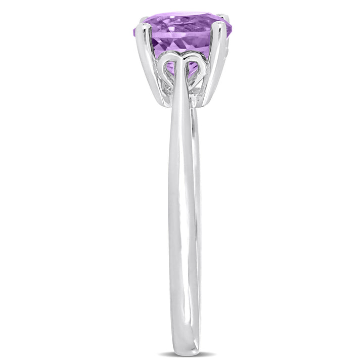 Amethyst Ring in Sterling Silver