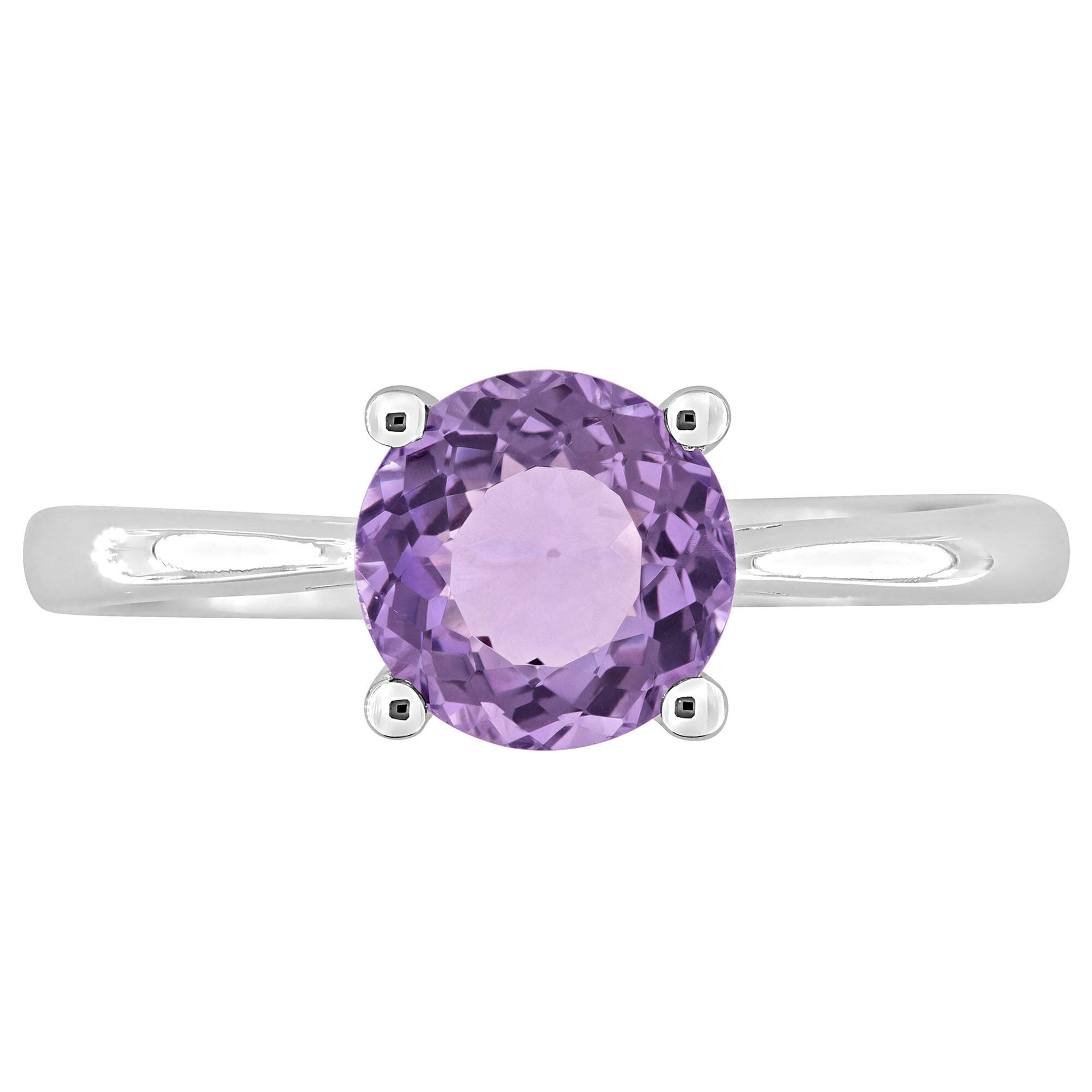 Amethyst Ring in Sterling Silver