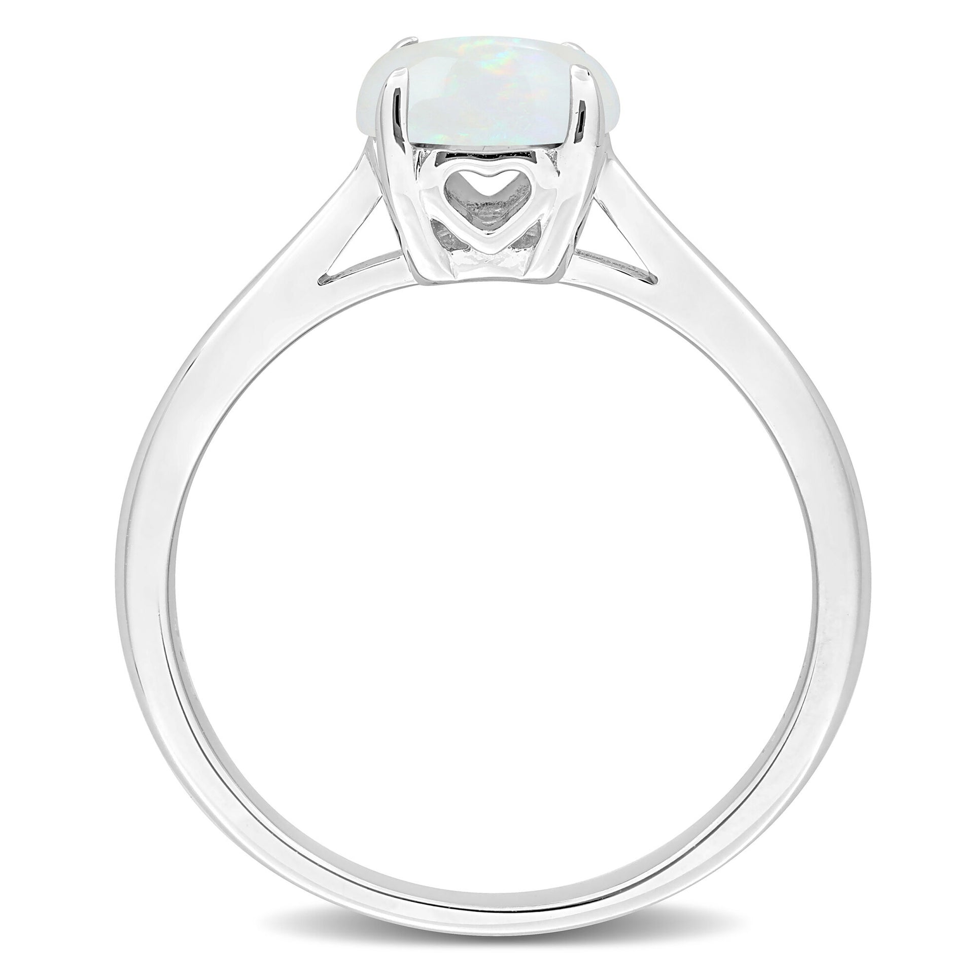 Opal Ring in Sterling Silver