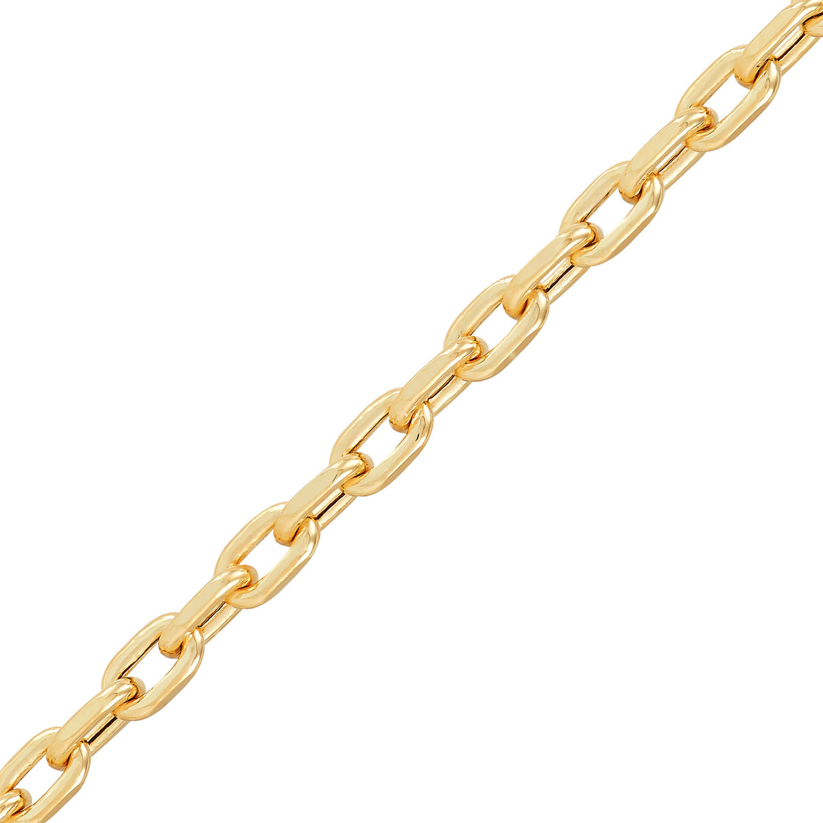 Rolo Chain in 14K Yellow Gold, 3.1MM, 22”