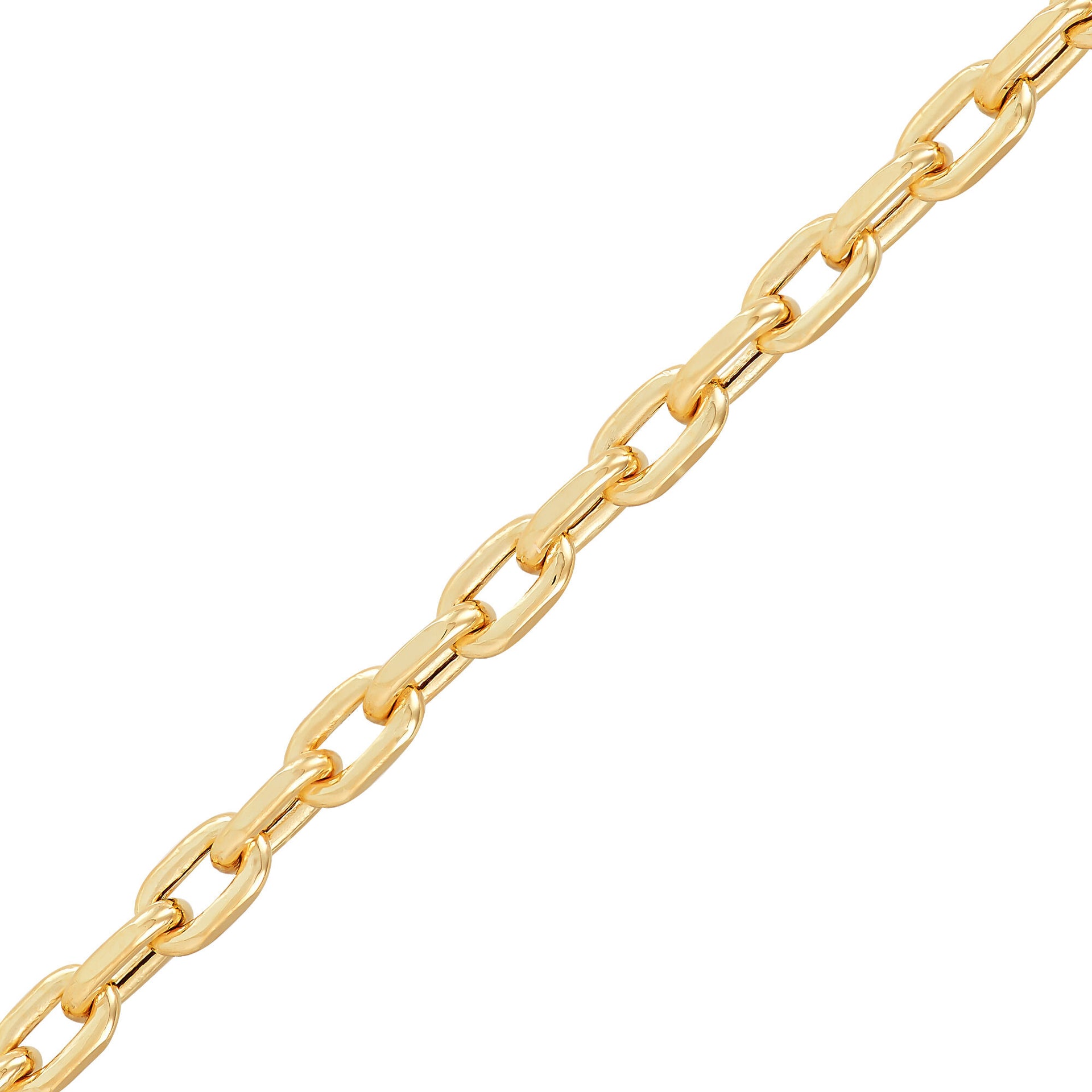 Rolo Chain in 14K Yellow Gold, 3.1MM, 22”