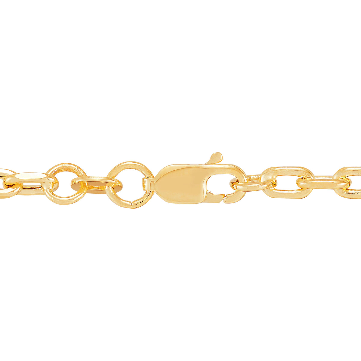 Rolo Chain in 14K Yellow Gold, 3.1MM, 22”