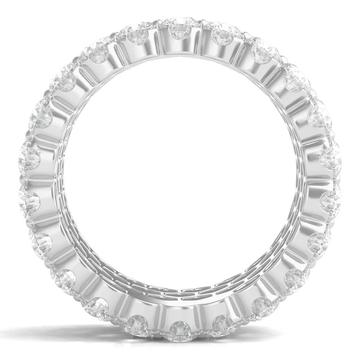 Diamond Multi-Row Band in 18K White Gold (9 ct. tw.)