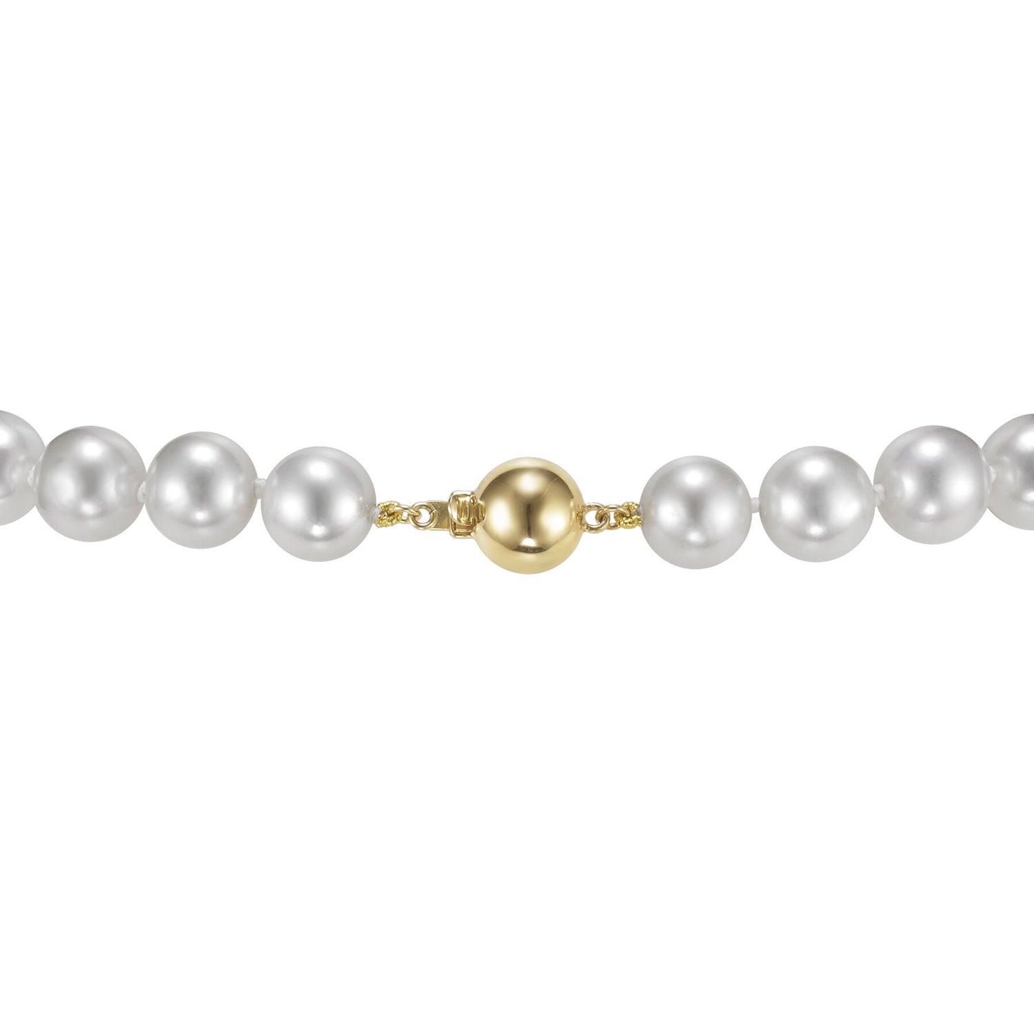 Freshwater Pearl Graduated Strand in 14K Yellow Gold, 18”