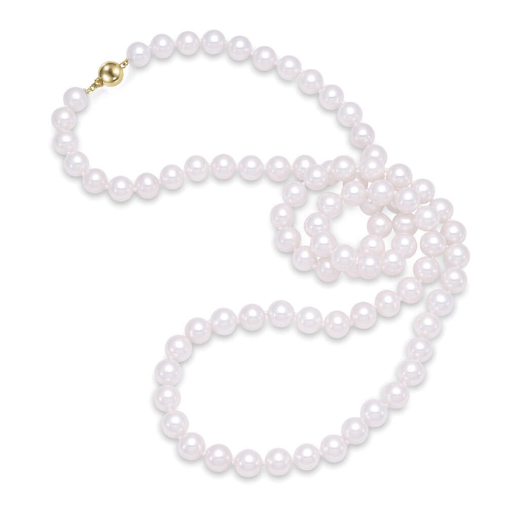 Freshwater Pearl Strand 14K Yellow Gold, 32”