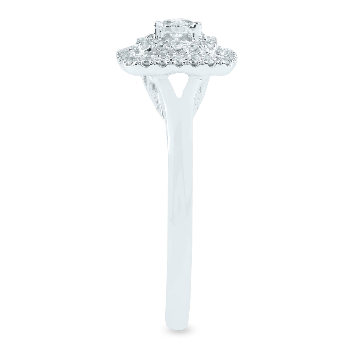 Diamond Promise Ring in 14K White Gold (1/3 ct. tw.)