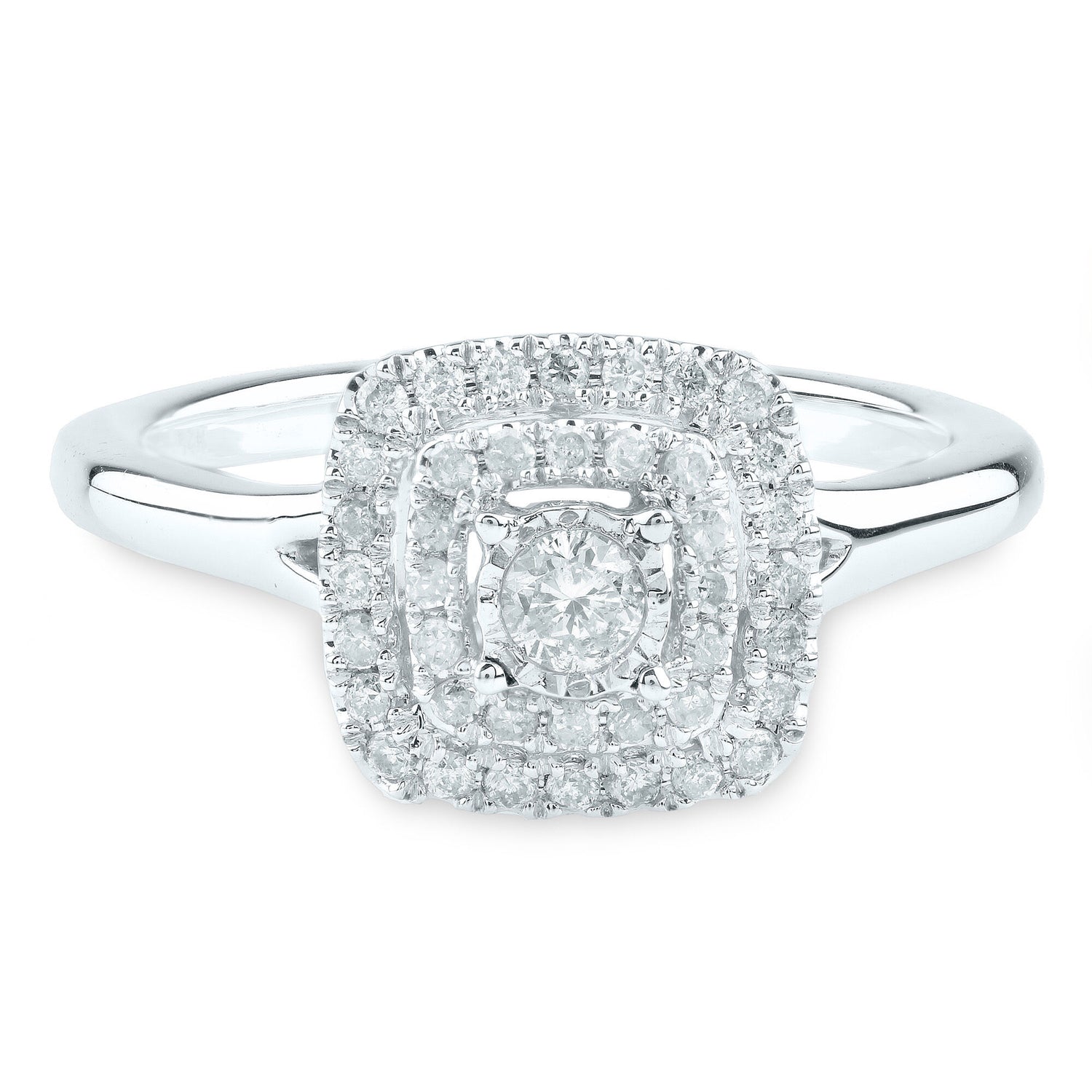 Diamond Promise Ring in 14K White Gold (1/3 ct. tw.)