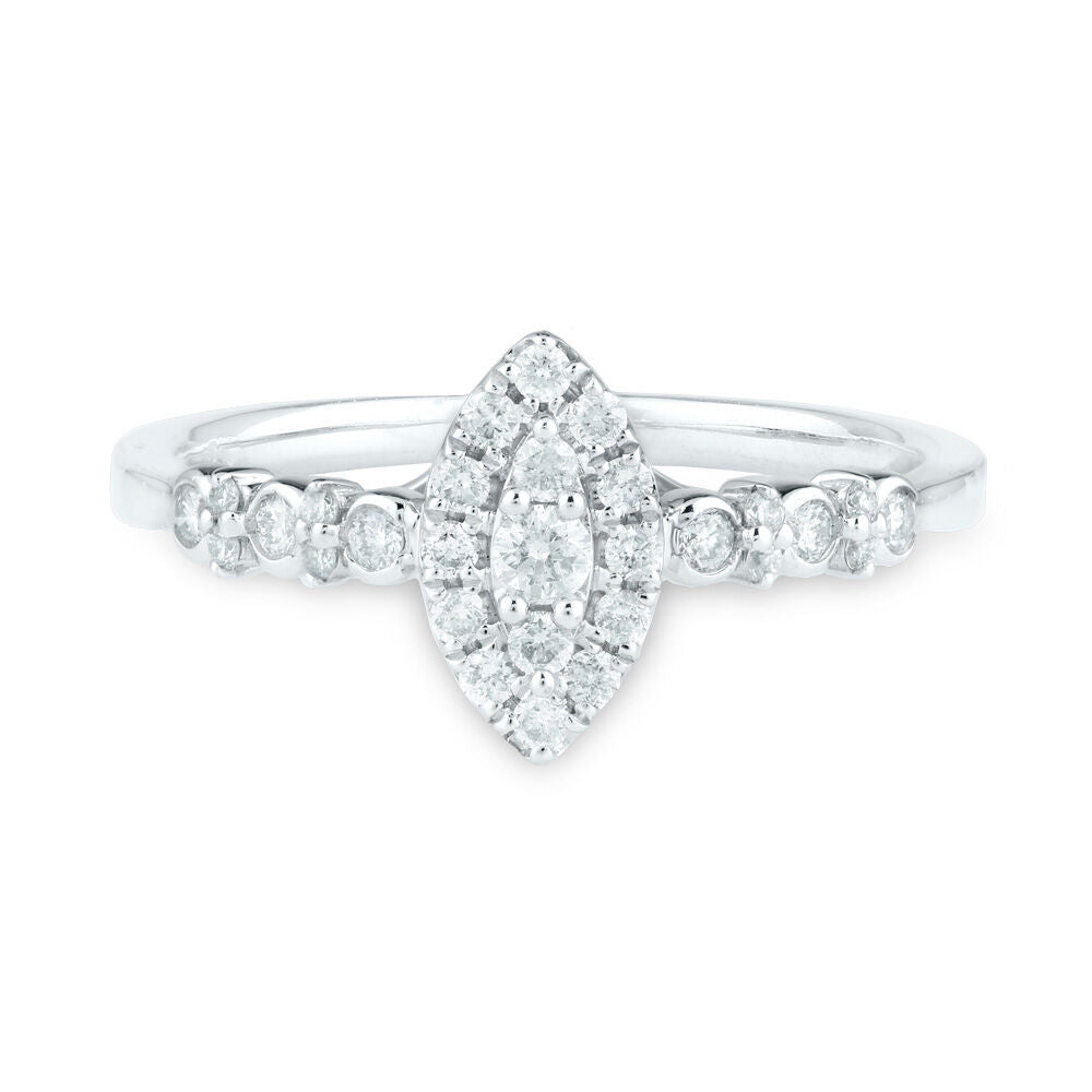 Diamond Ring in 14K White Gold (1/3 ct. tw.)