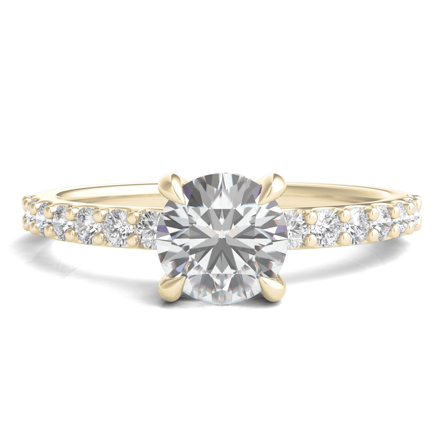 Diamond Engagement Ring in 14K Yellow Gold (1 1/2 ct. tw.)