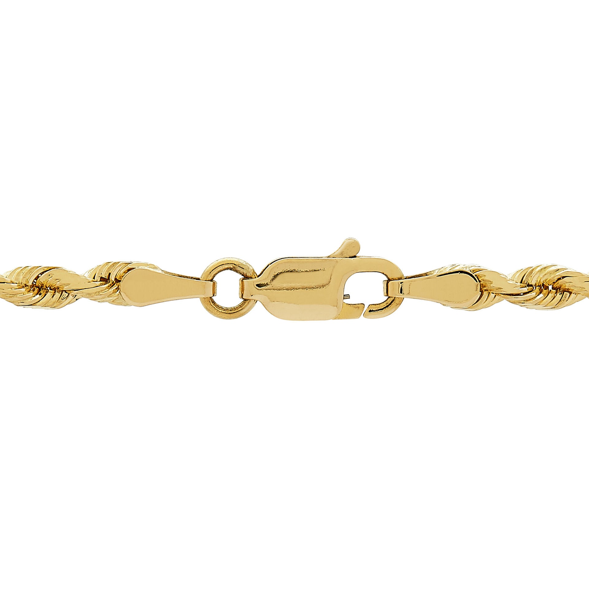 Glitter Rope Chain in 14K Yellow Gold, 22"