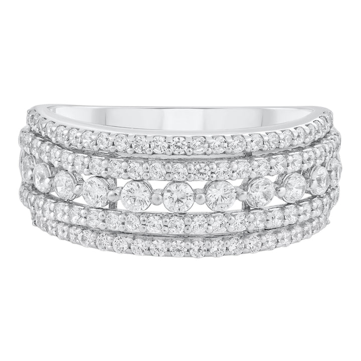 Diamond Band in 10K White Gold (1 ct. tw.)